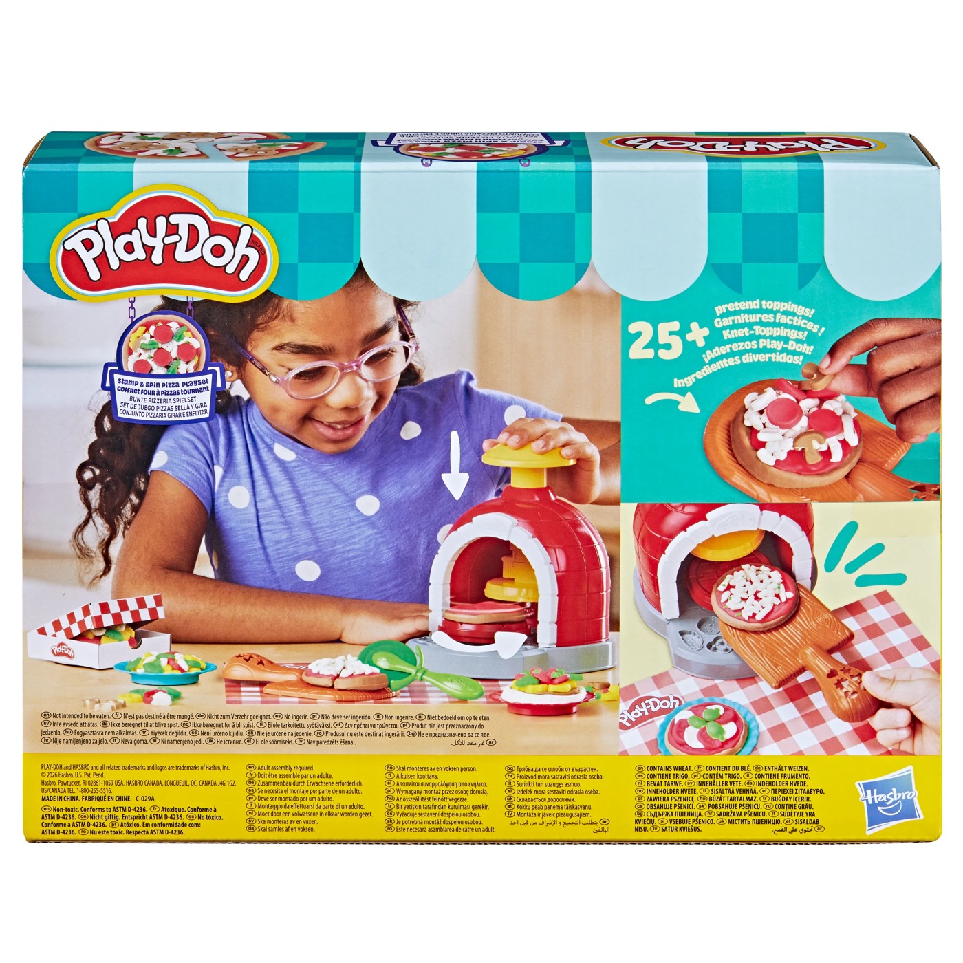 Play-Doh Stamp Spin Pizza Playset 2 of 3