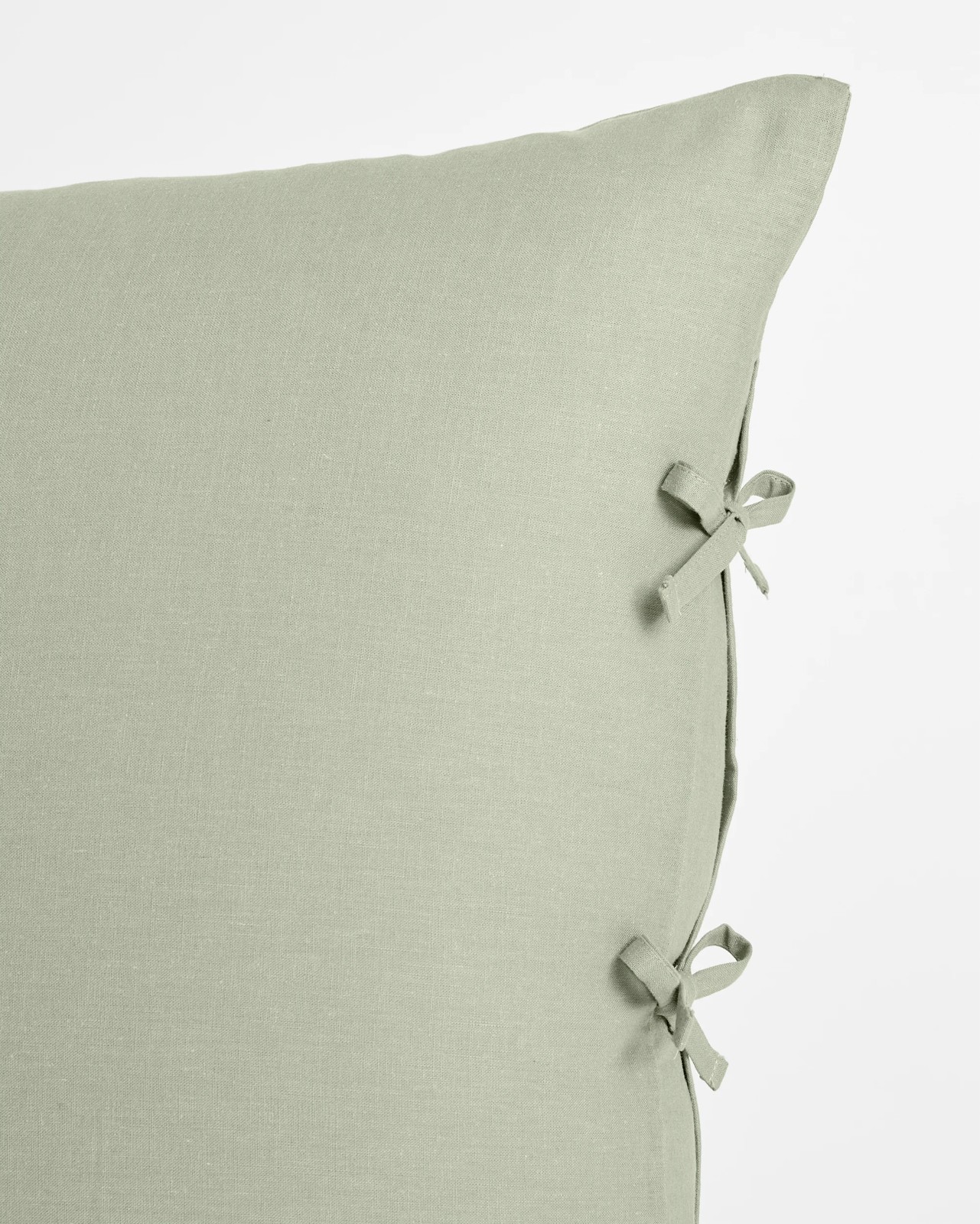 Laynie Linen/Cotton European Pillowcase - Fern 3 of 3