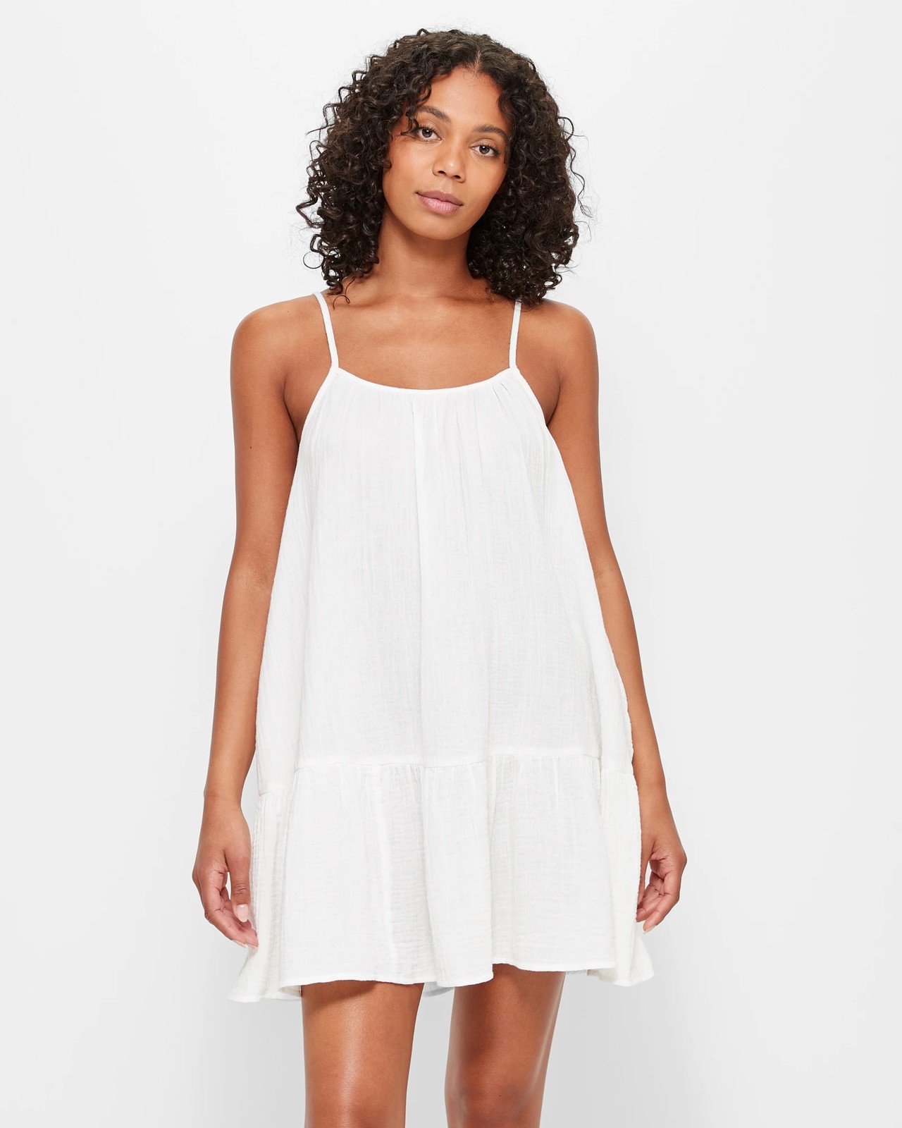 Double Cloth Mini Dress | Target Australia