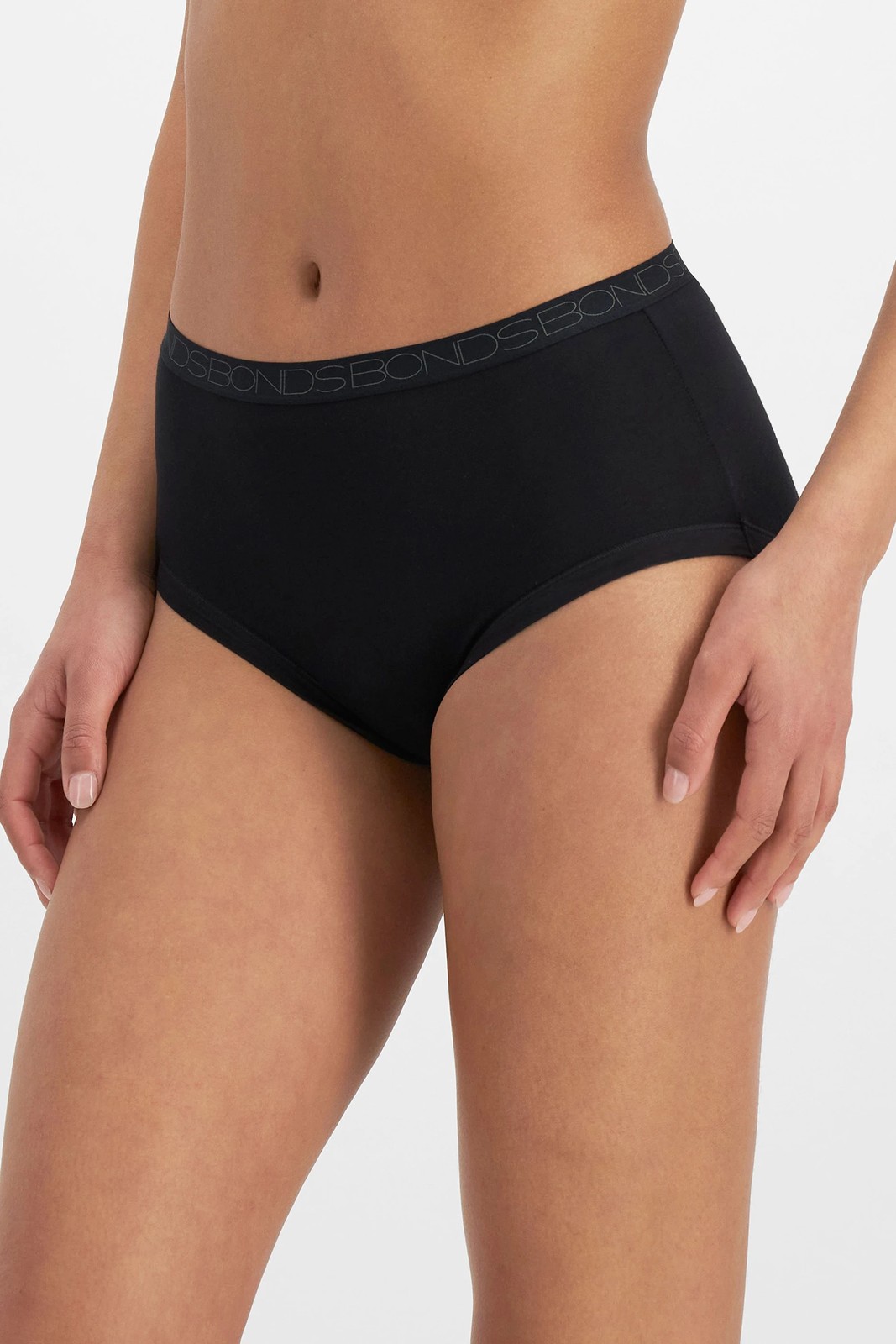 Bonds 3 Pack Cottontails Full Briefs  - Black 2 of 5