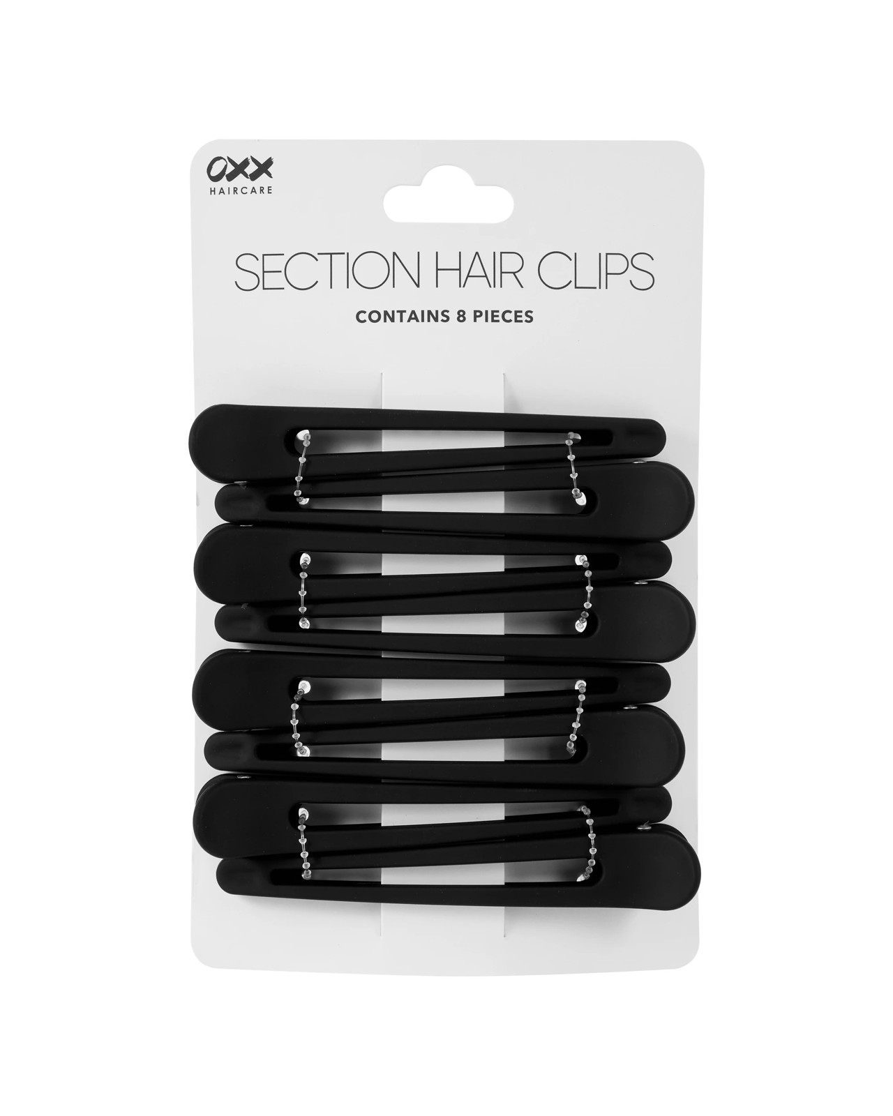OXX Cosmetics 8 Piece Section Hair Clips 3 of 3