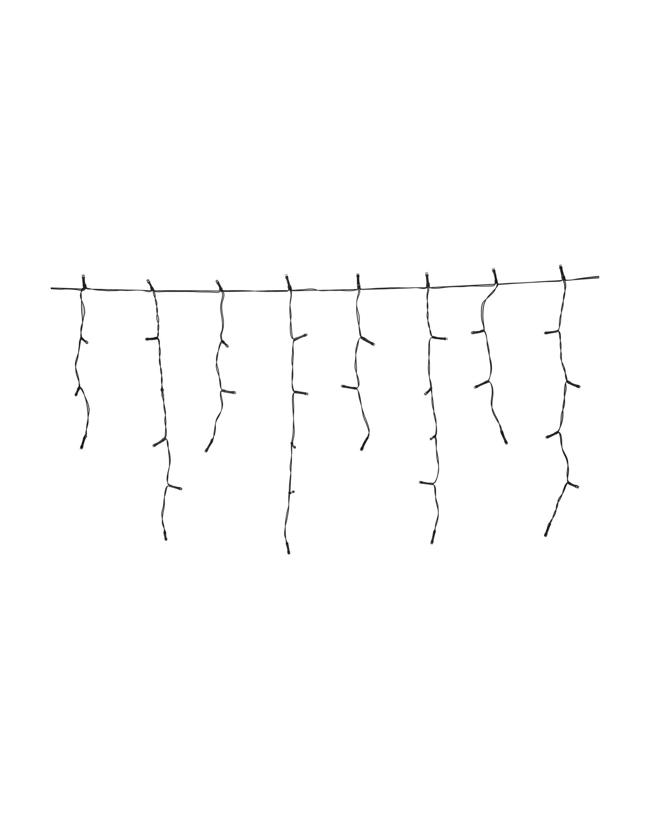 Anko Solar Powered 500 LED Multifunction White Icicle String Lights 2 of 5