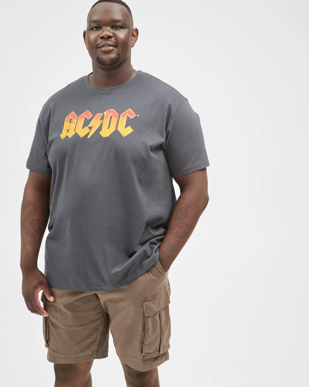 AC/DC Plus Size Australian Cotton T-Shirt 2 of 6