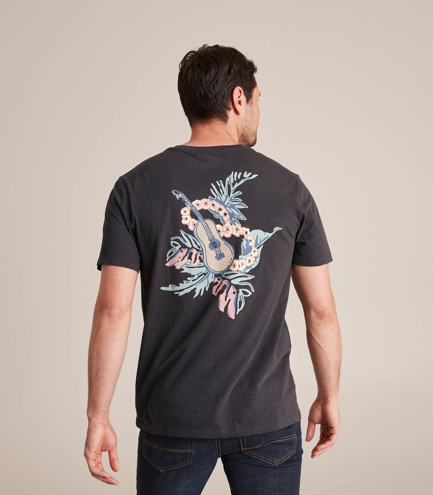 Printed Garment Dye T-Shirt 4 of 6