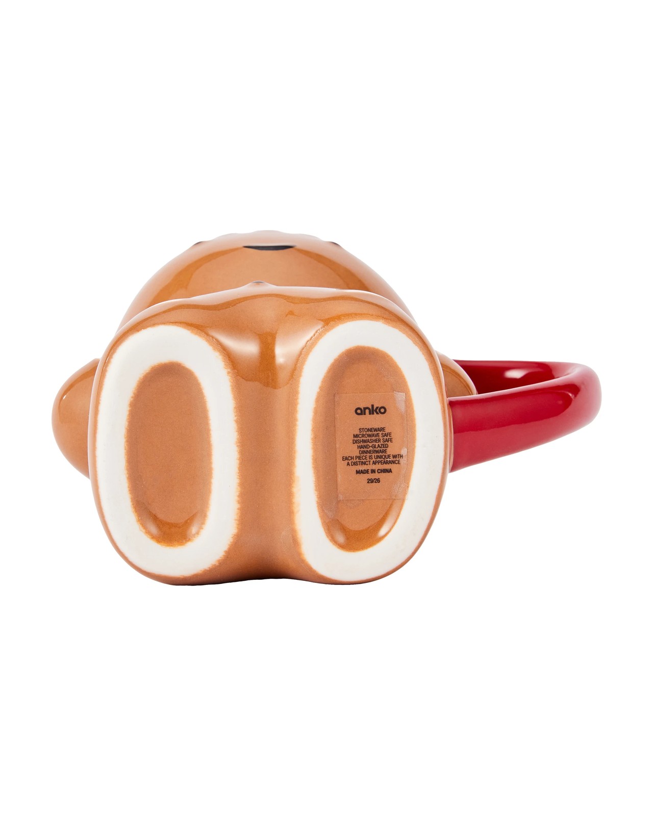 Anko 3D Gingerbread Man Mug 3 of 3