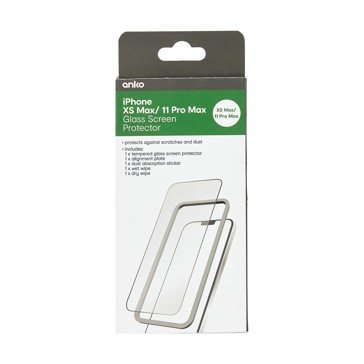 iPhone XS Max Glass Screen Protector - Anko