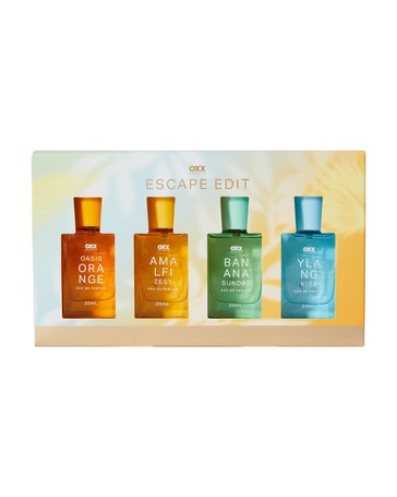 OXX Fragrance 4 Pack Escape Edit Fragrance Discovery Set