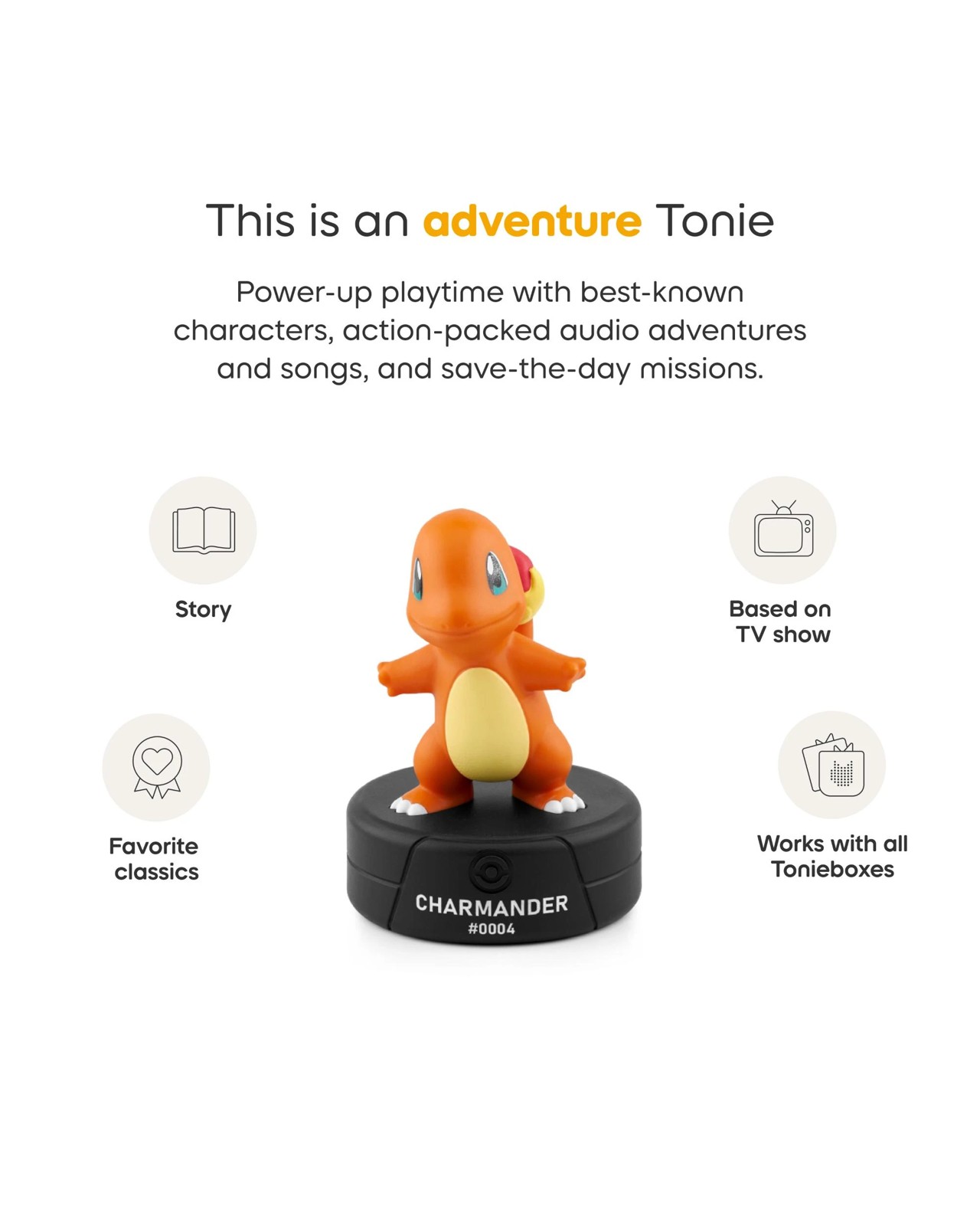 Pokemon: Charmander Tonie Audio Character 6 of 6