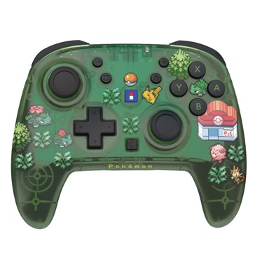 HORI Wireless HORIPAD Turbo Pokemon Pixel Green - Nintendo Switch 2