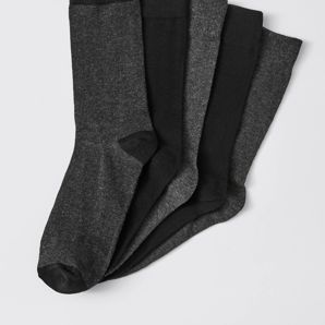 Maxx 5 Pack Business Socks - Grey product image
