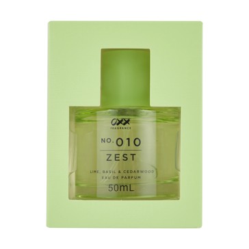 No. 010 Zest Eau De Parfum 50ml, Lime, Basil and Cedarwood - OXX Fragrance