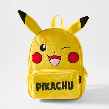 Pikachu Plush Backpack