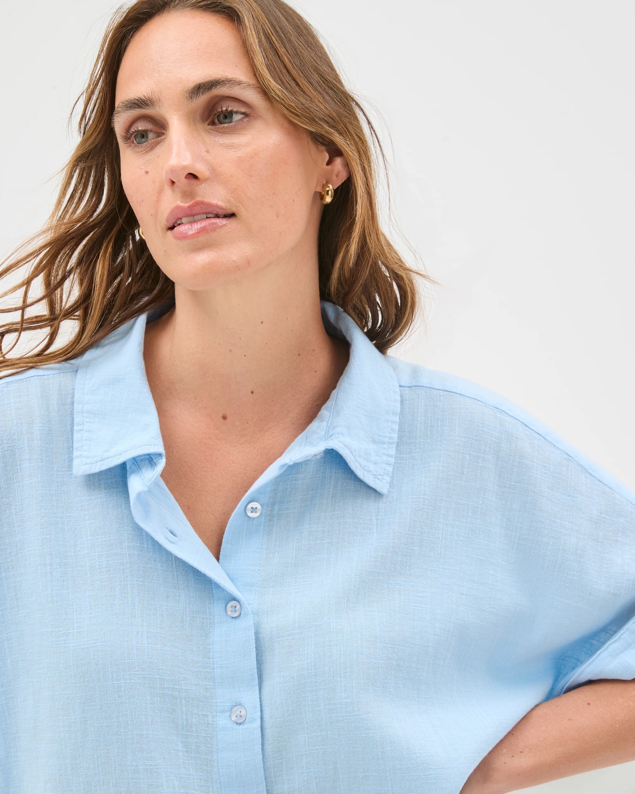Resort Short Sleeve Cord Detail Shirt 3 of 6