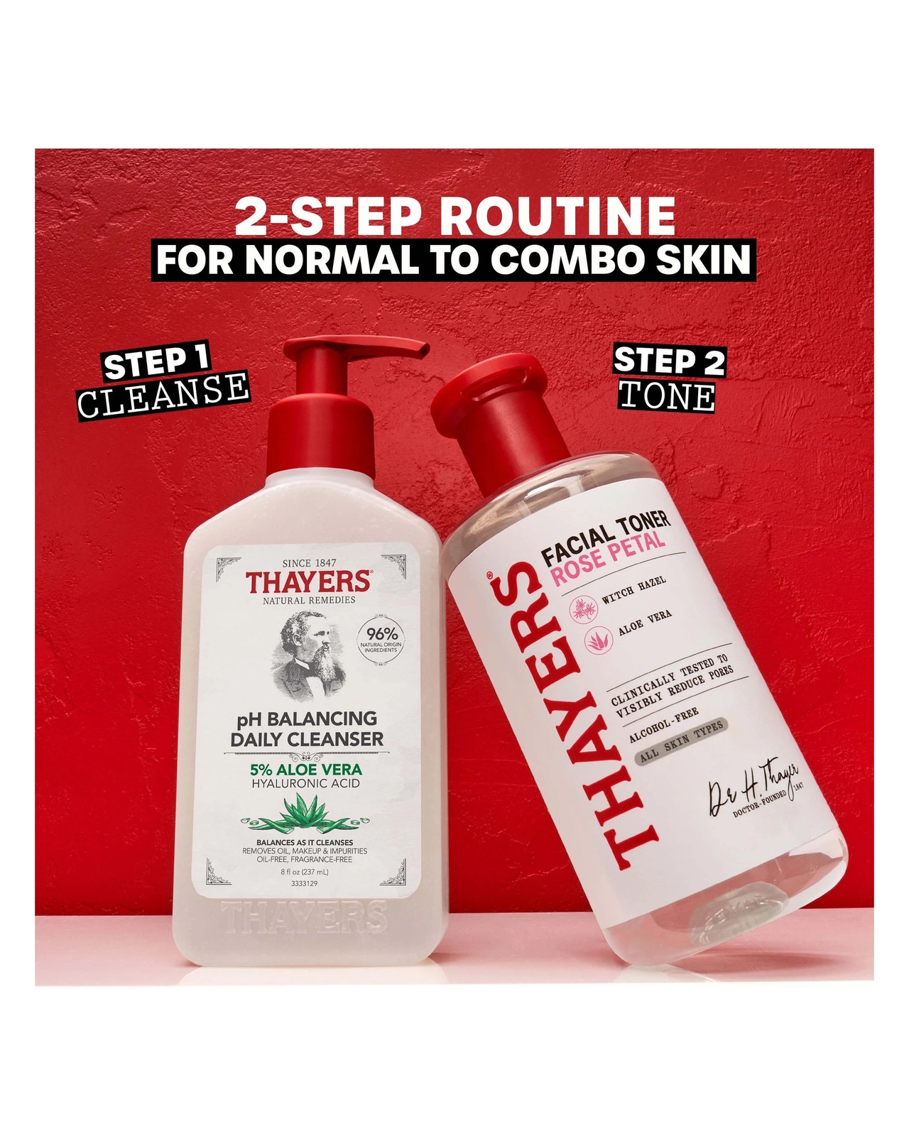 Thayers Rose Petal Alcohol Free Facial Toner 355ml - Witch Hazel and Aloe Vera 5 of 6