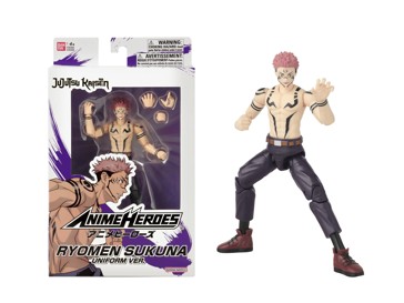 Anime Heroes Jujutsu Kaisen Action Figure - Ryomen Sukuna - Uniform Version