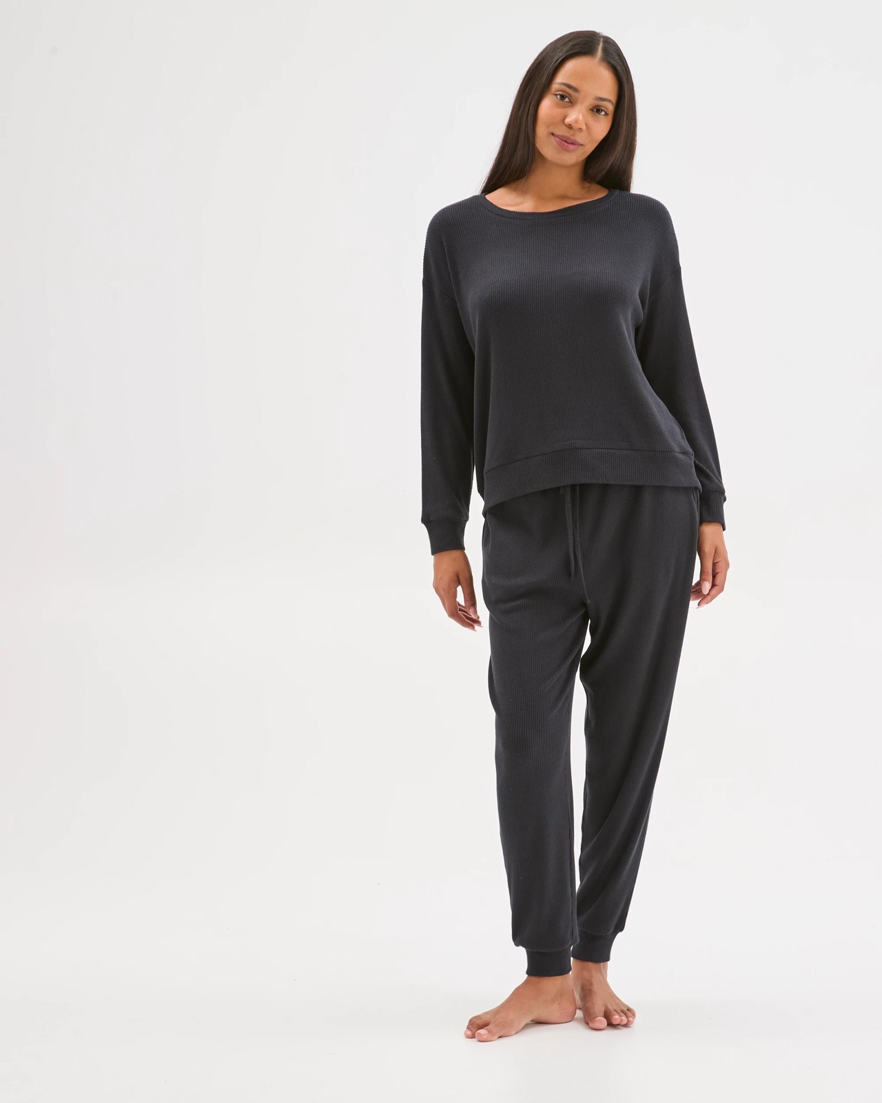 Cosy Rib Sleep Jogger Pants 2 of 6