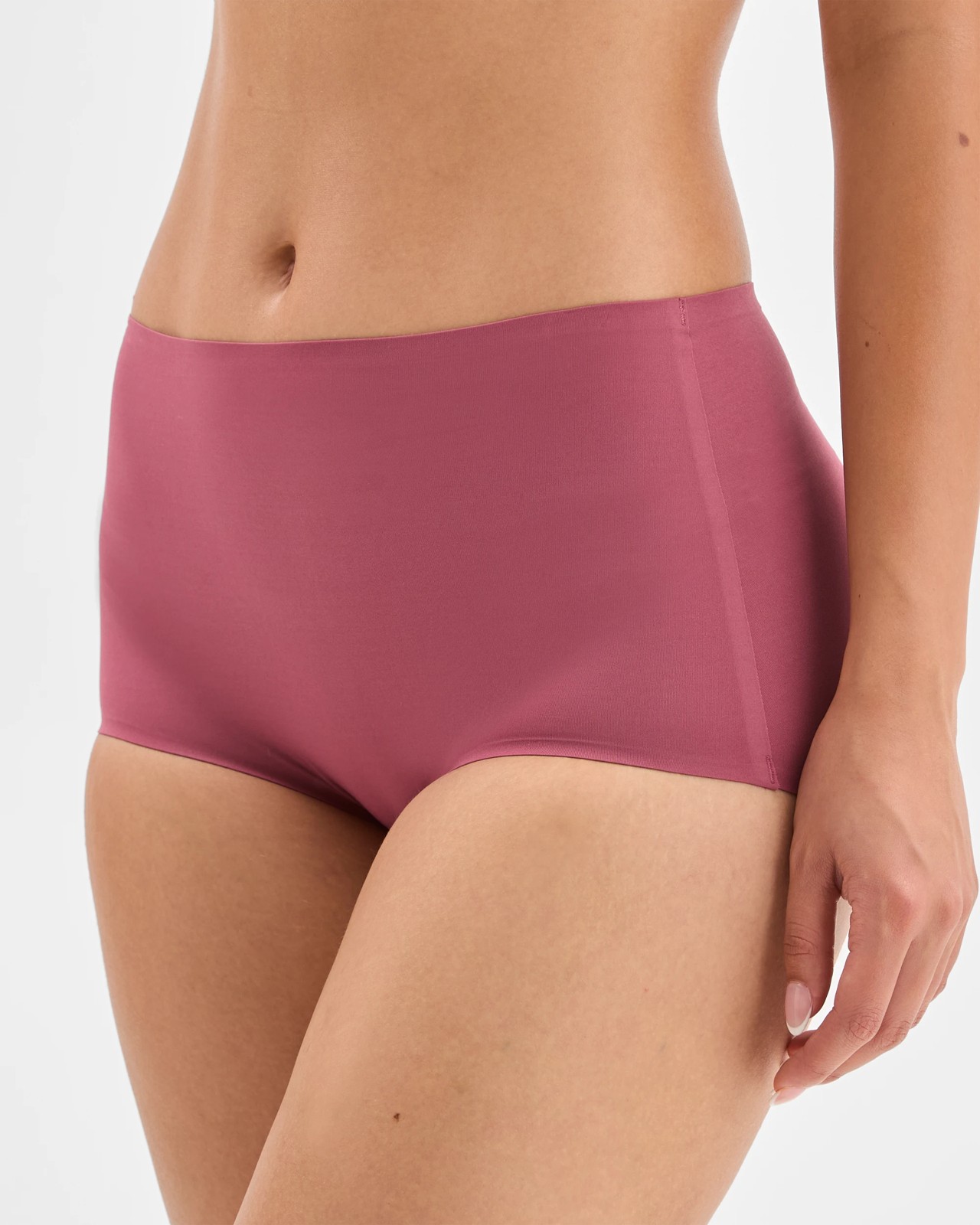 Smooth Moves 2 Pack Bonded No Show Full Briefs 3 of 4