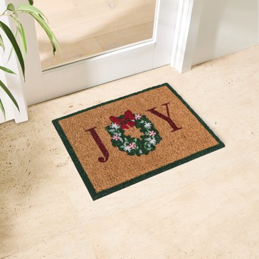 Anko Joy Wreath Door Mat - 60cm x 40cm
