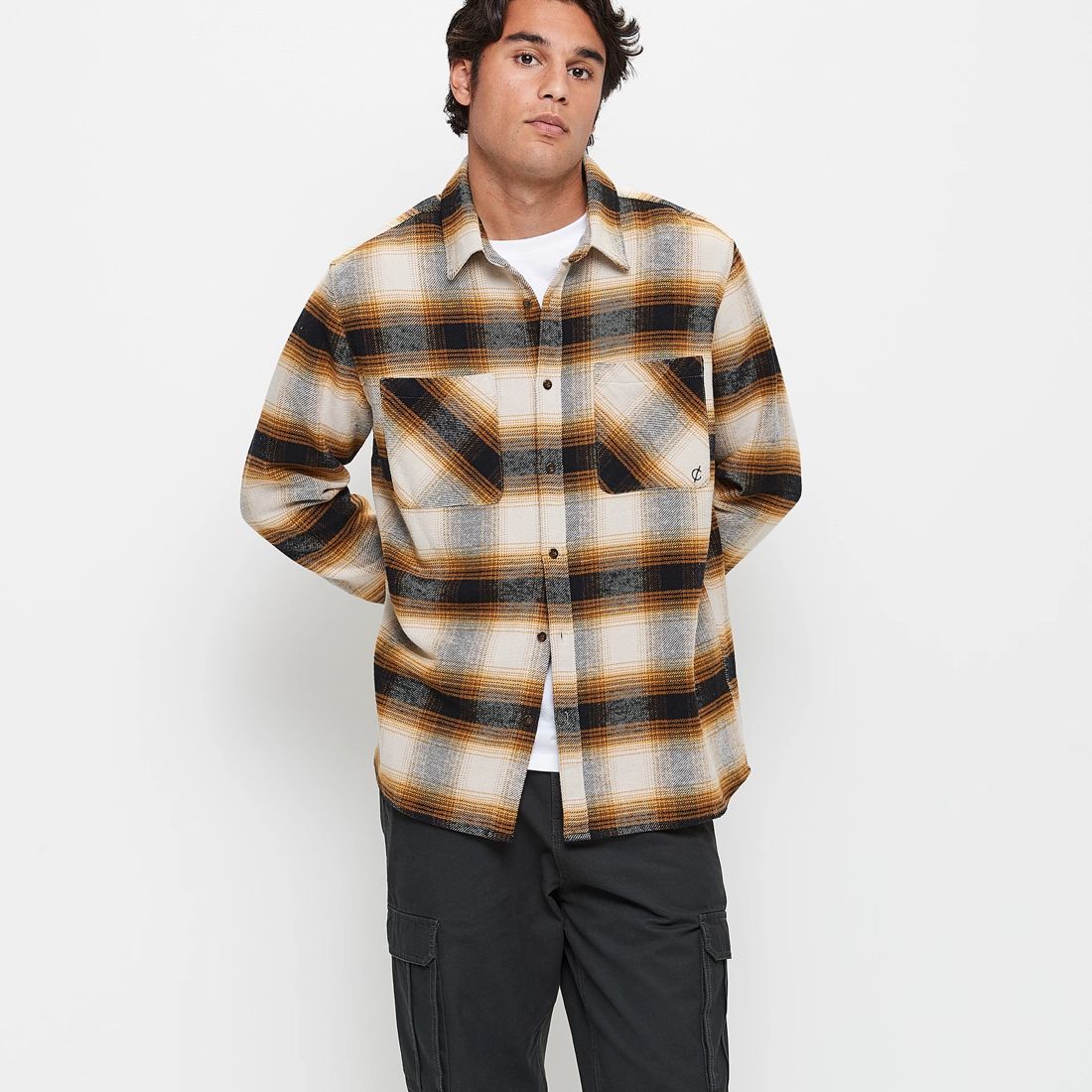 Commons Heavy Weight Long Sleeve Shirt | Target Australia