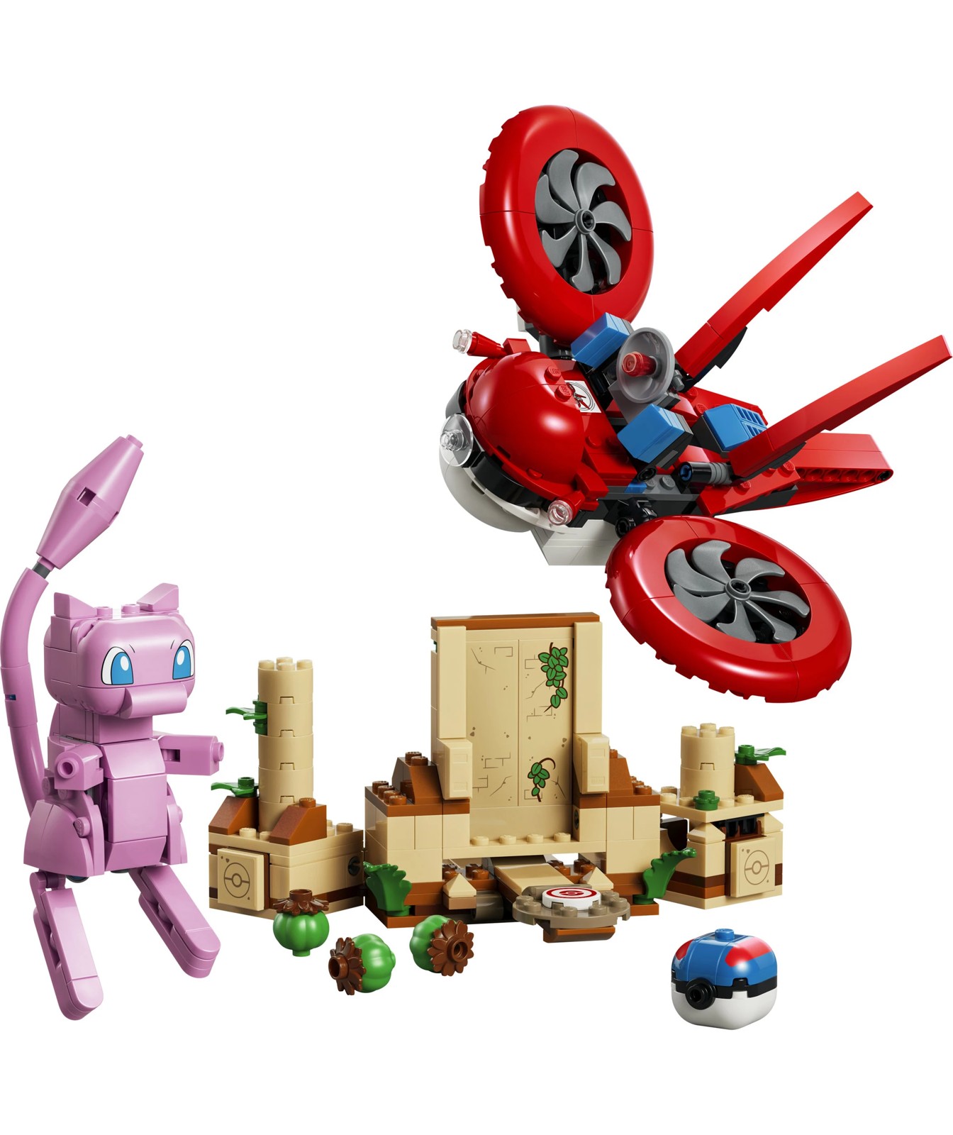 Pre-Order LEGO® Pokemon SMART Play: Drone Search for Mythical Mew 72161 2 of 6