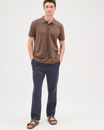 Australian Cotton Short Sleeve Polo Top