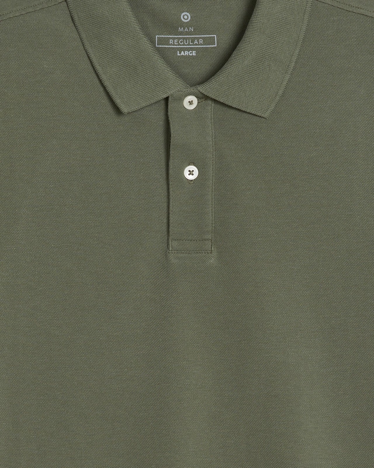 Pique Polo Shirt - Khaki | Target Australia