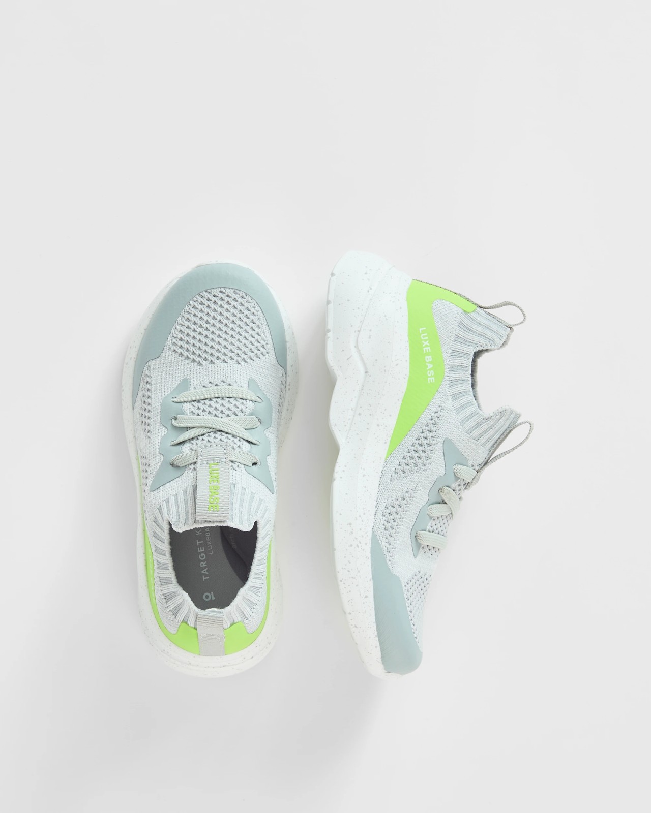Textured Knit Sneakers - Grey 3 of 3