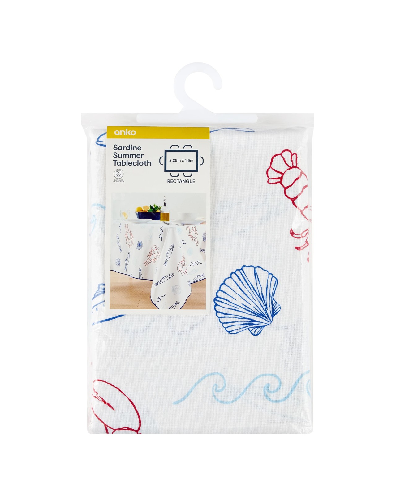 Anko Sardine Summer Tablecloth 4 of 4