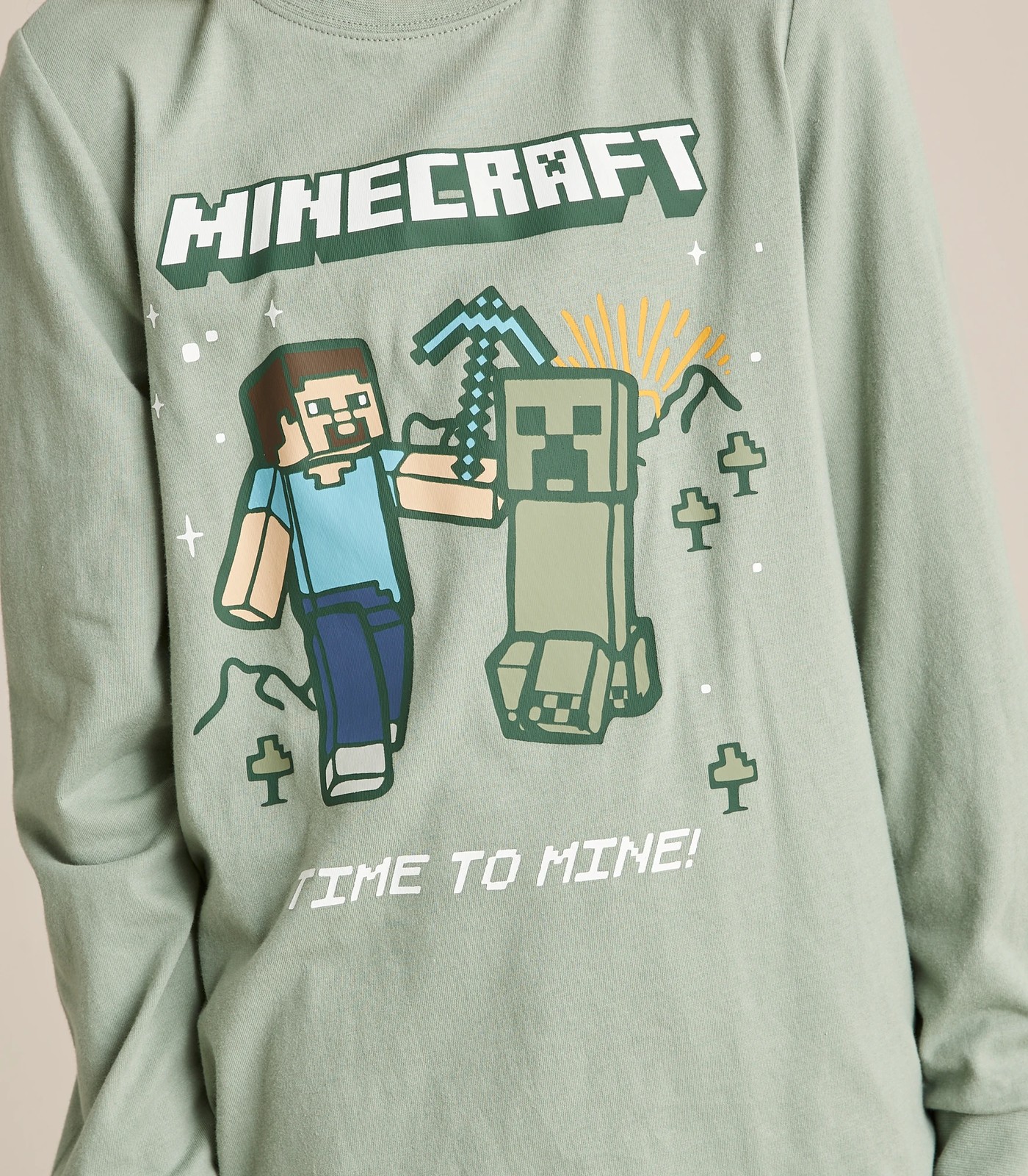 Minecraft Cotton Pyjama Set | Target Australia
