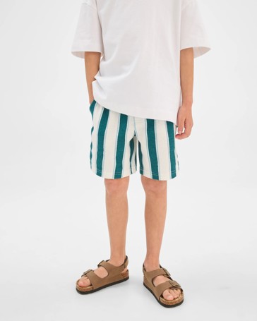 Textured Volley Shorts