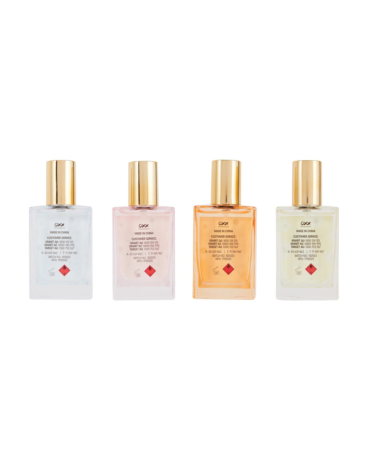 OXX Fragrance Eau De Parfum Fragrance Discovery Set 4 of 6
