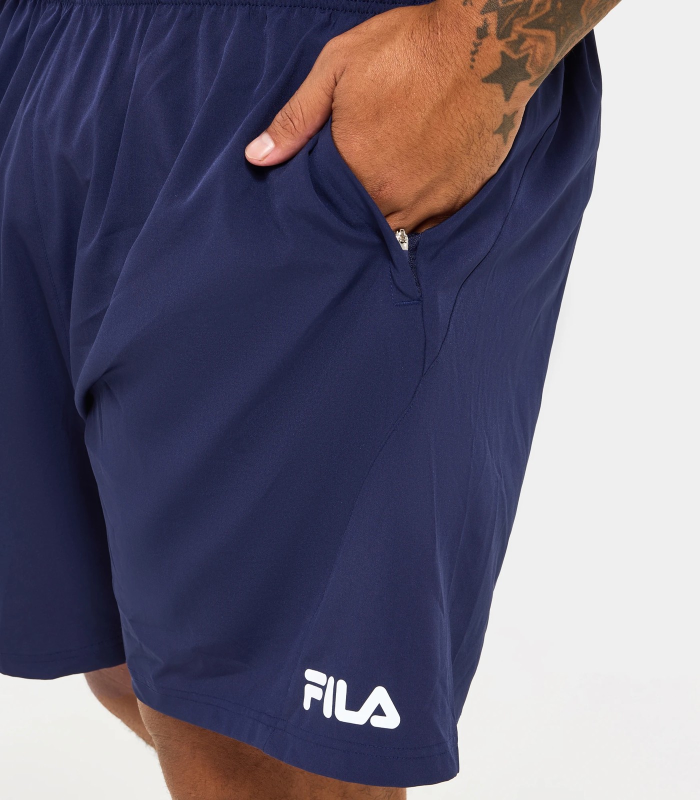 Fila Plus Judd Shorts - Navy Blue