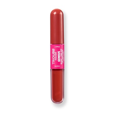 Trouble Maker Genius Duo Peel-Off Lip Liner Stain and Gloss - Smart Cookie Red