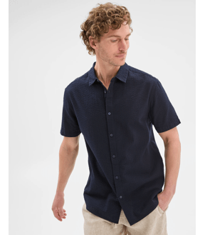 Australian Cotton Seersucker Shirt
