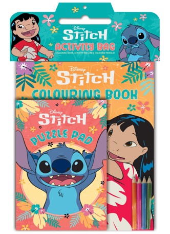 Disney Stitch Activity Bag - Book