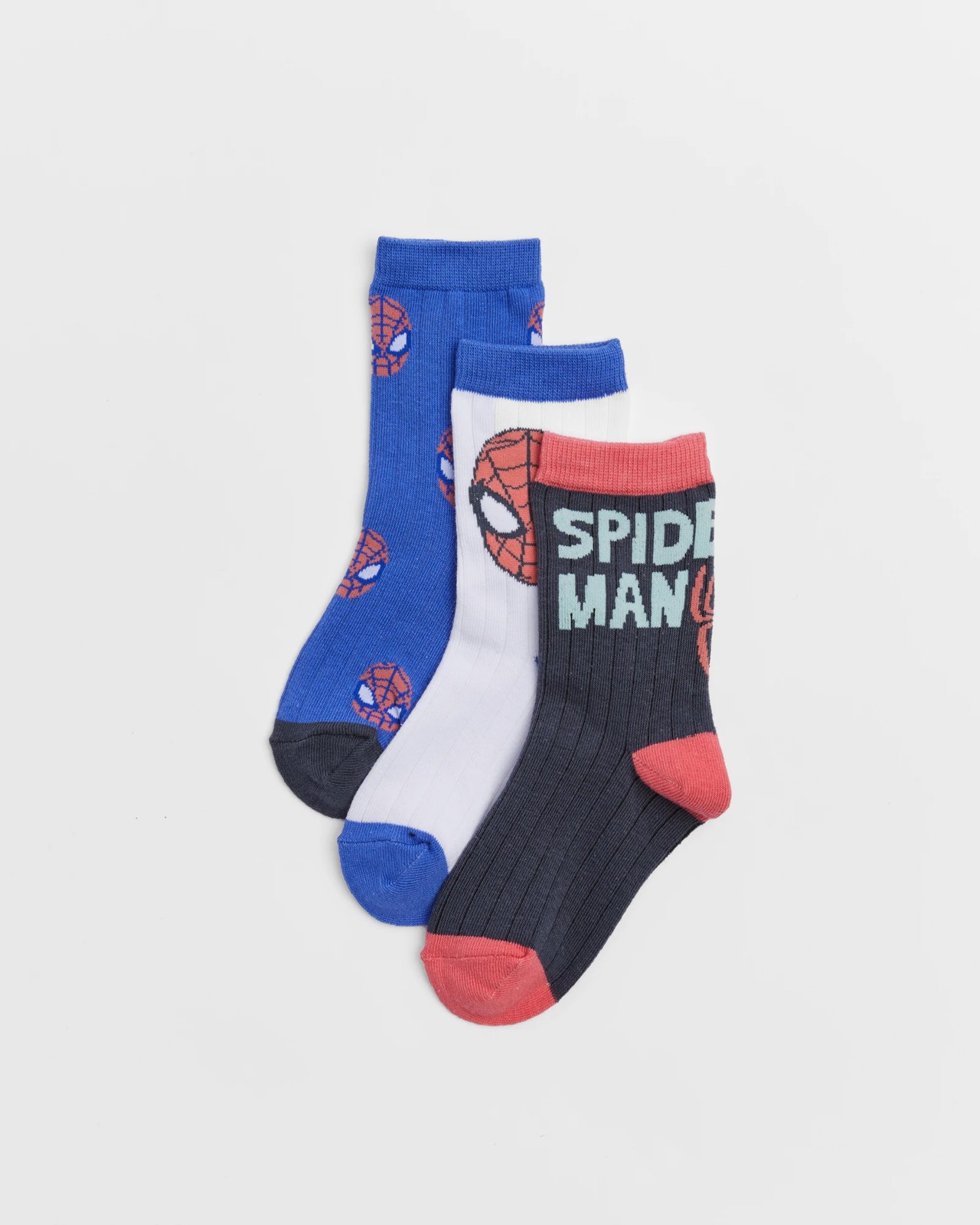 Marvel Superhero Ankle Socks 3 Pack, Kids