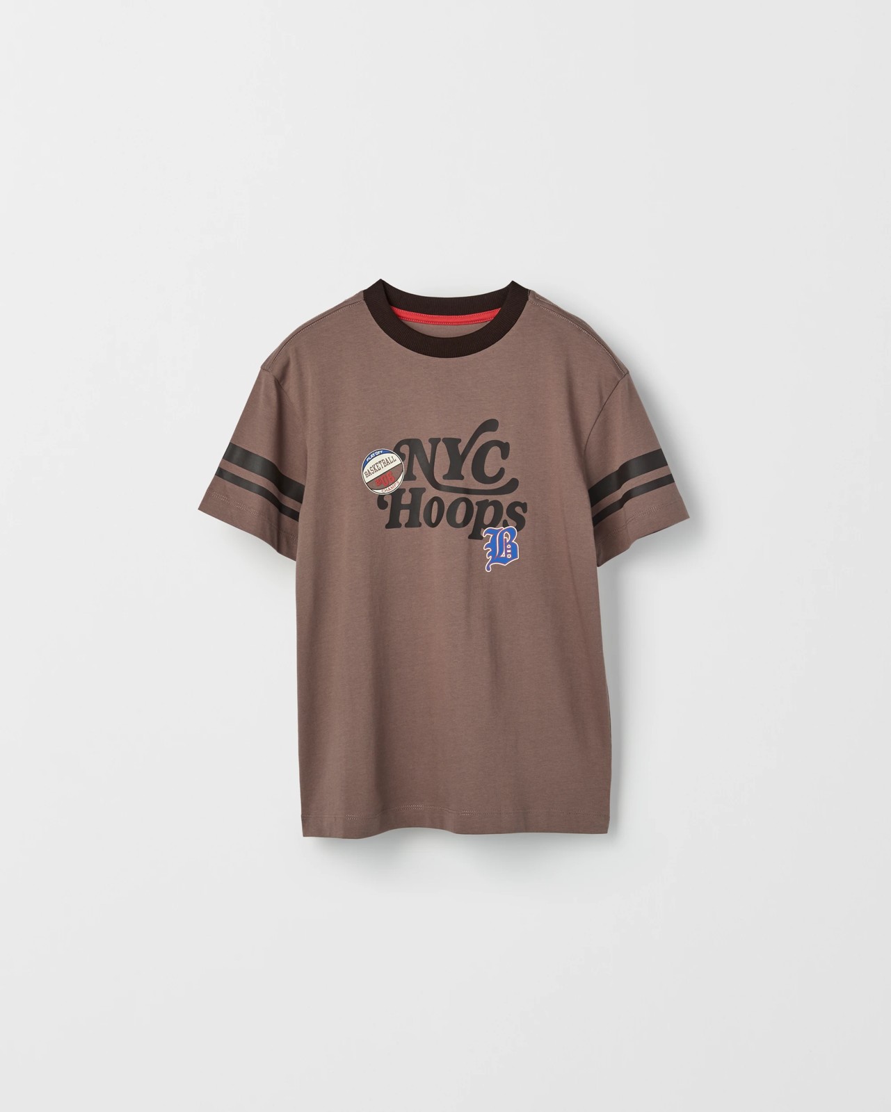 Australian Cotton Short Sleeve T-Shirt - Brown 5 of 6