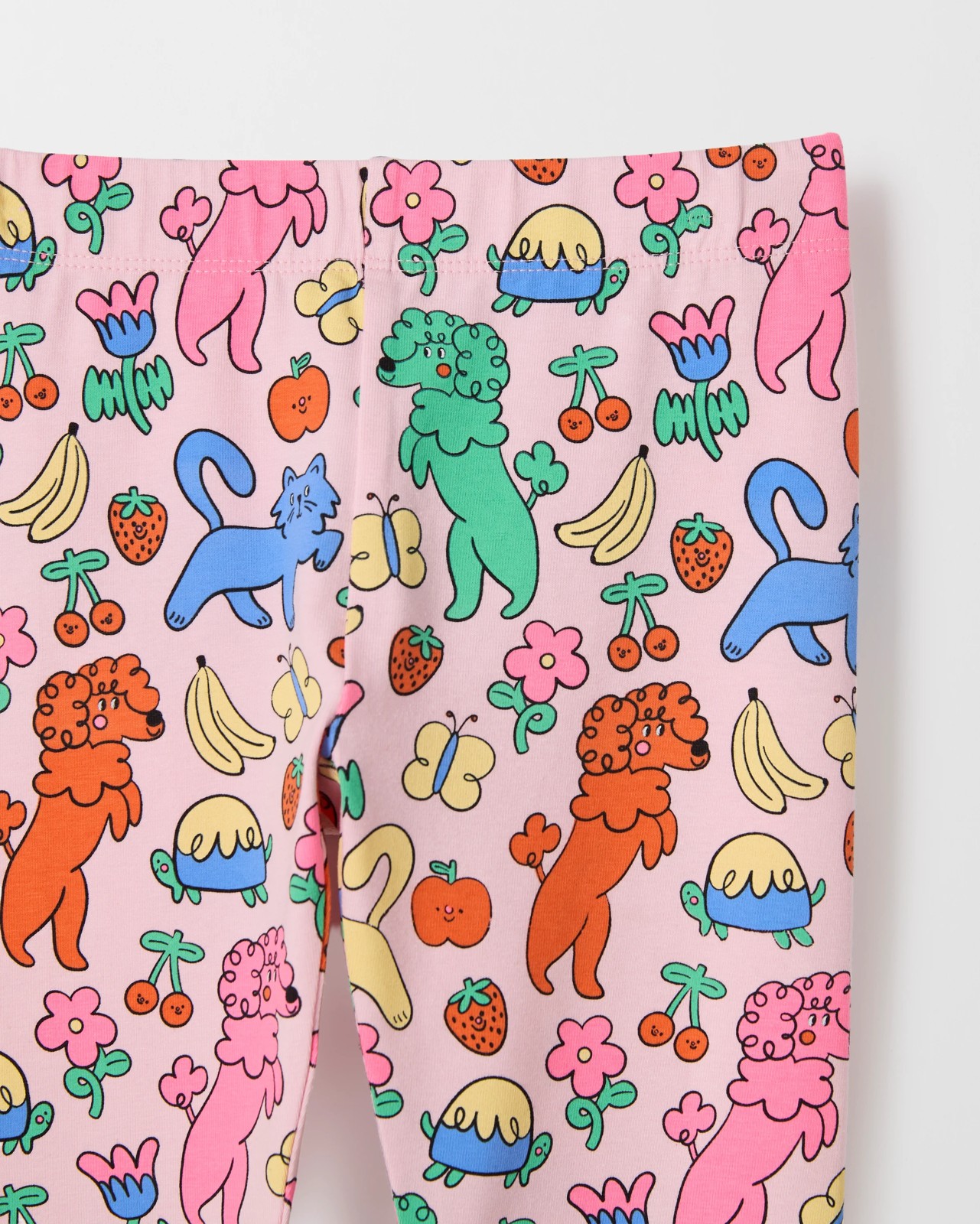 Australian Cotton Printed Leggings - Dog AOP Multi 2 of 2