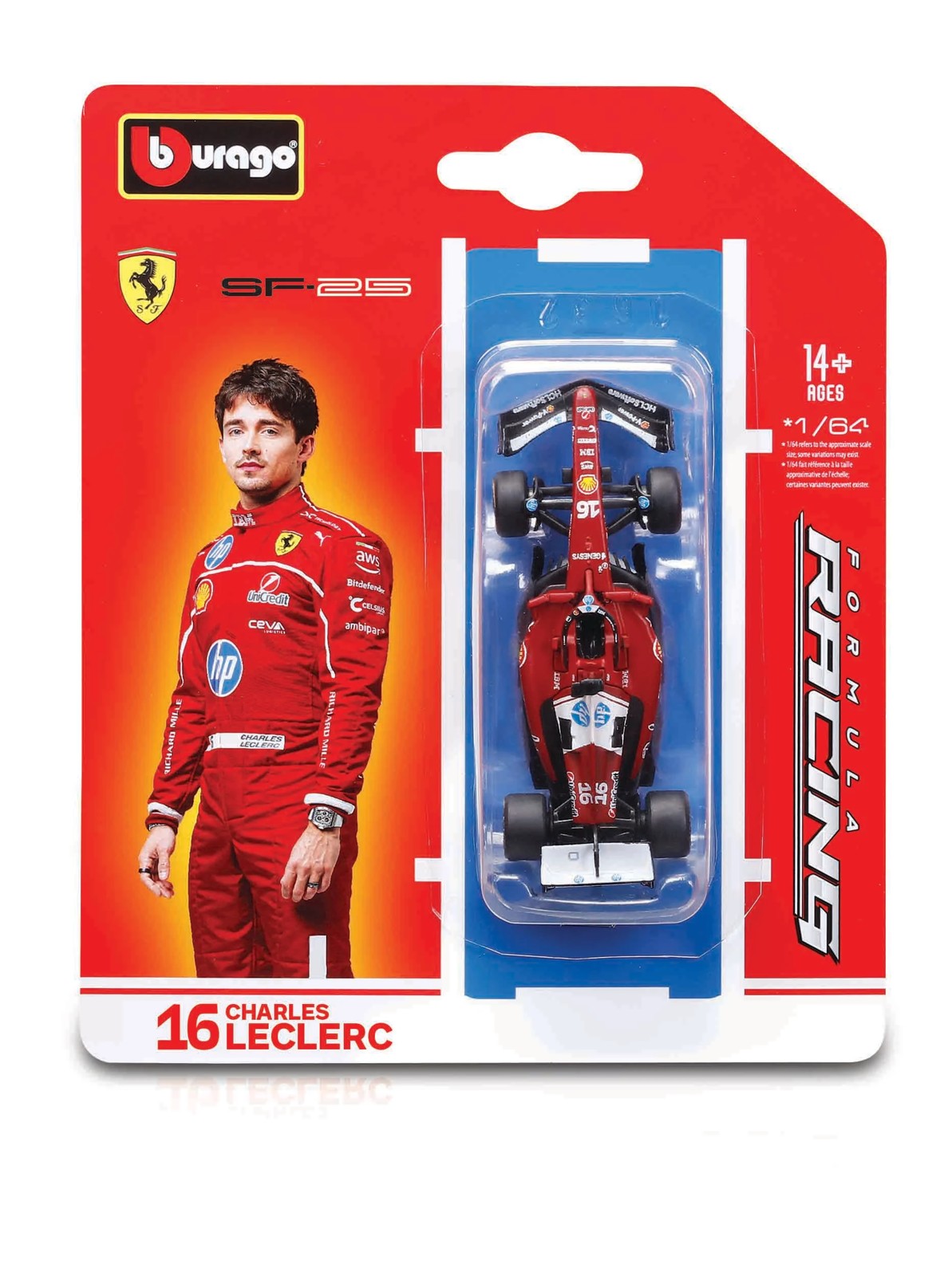 Die Cast 1:64 Formula 1 Car - Assorted 2 of 6