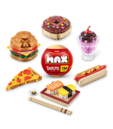 MAX Premium Snacks Building Bricks Collection by ZURU - Assorted*