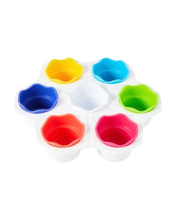 7 Paint Pot Tray - Anko