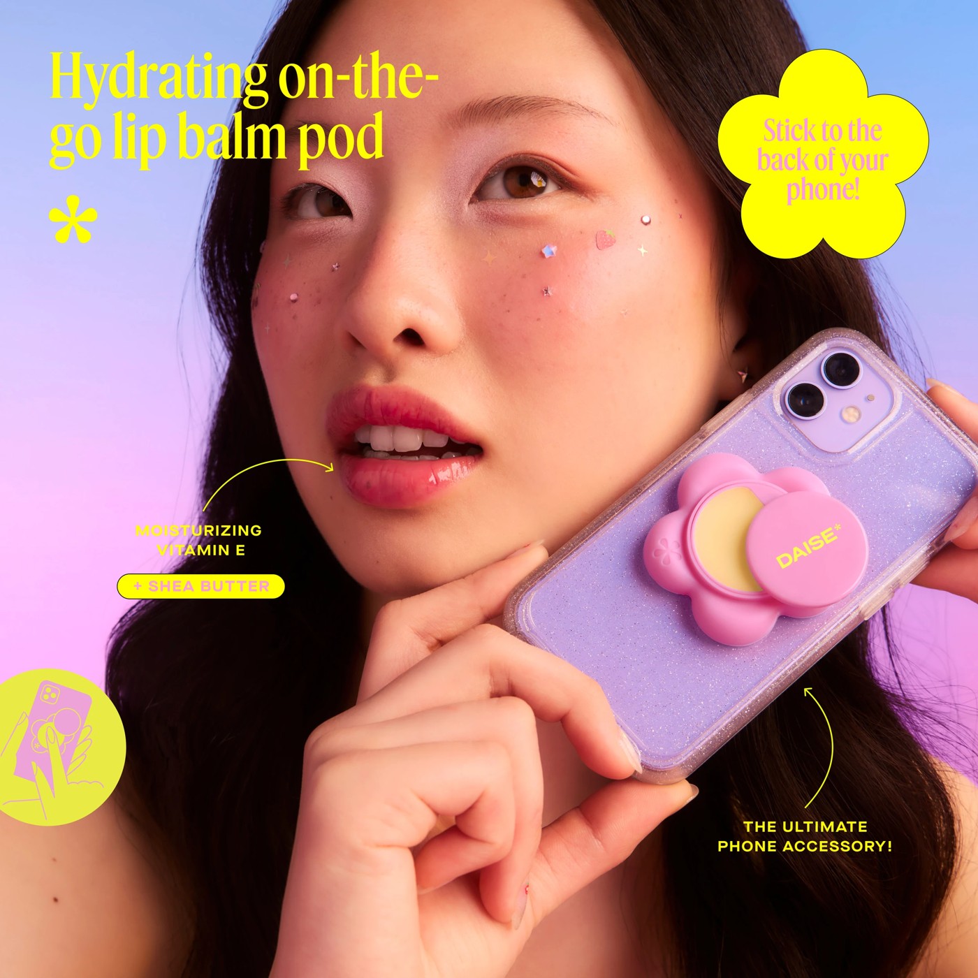 DAISE Lip Service Lip Balm Phone Pod 1.7g - Watermelon Crush 3 of 6