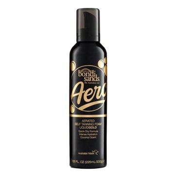 Bondi Sands Aero Aerated Self Tanning Foam Liquid Gold 225ml - Coconut Scent