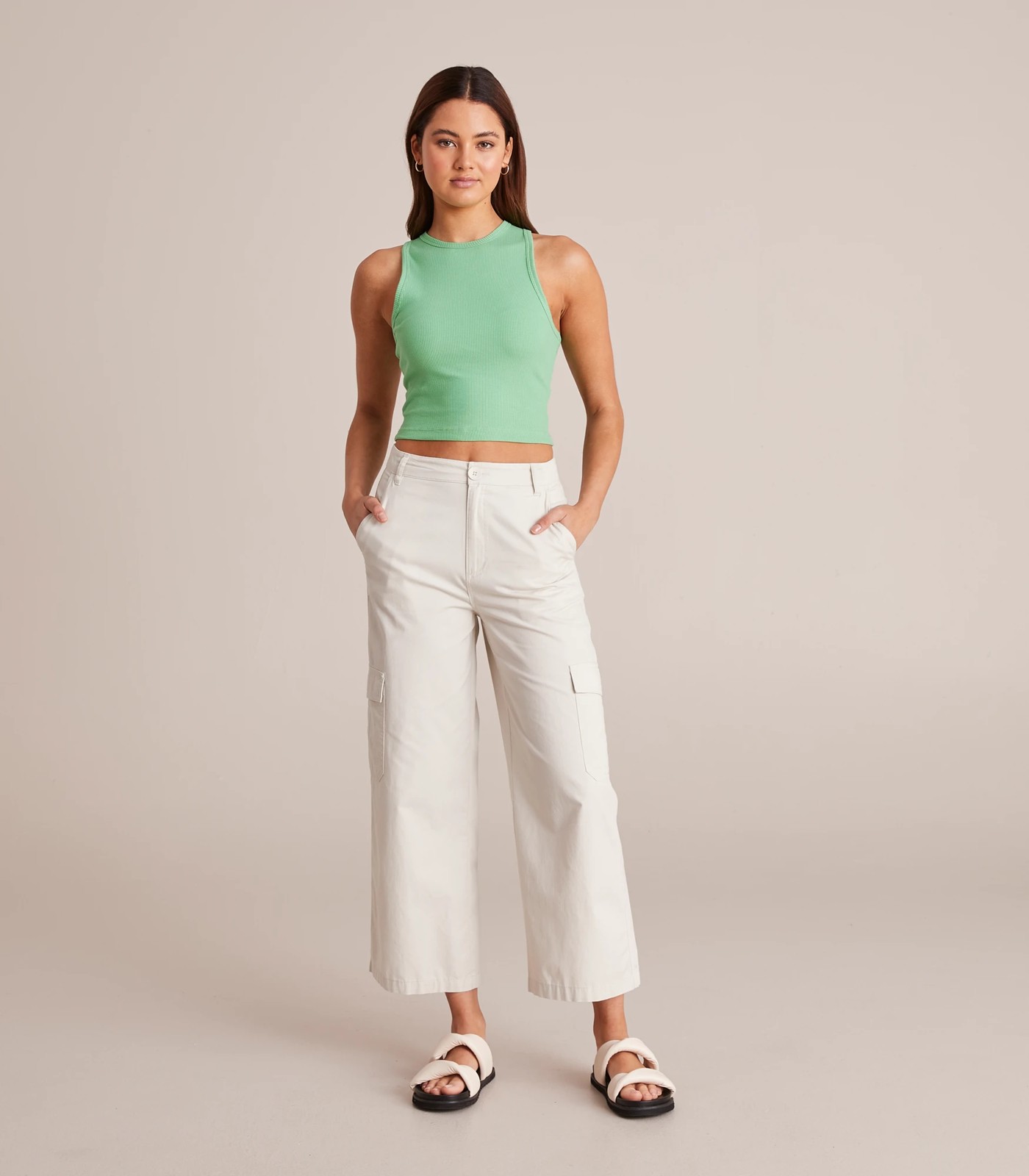 Lily Loves Rib Racer Tank Top 2 of 4