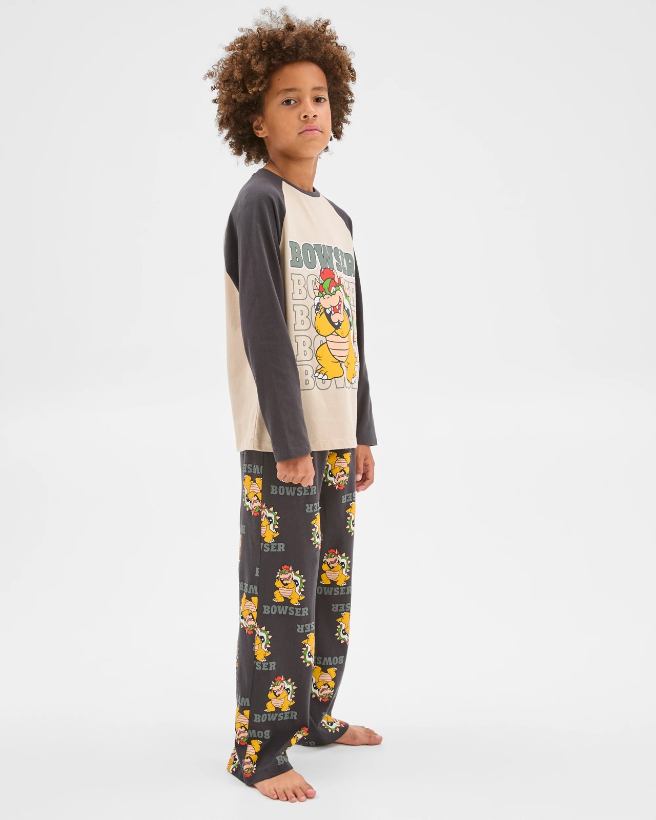Super Mario Australian Cotton Older Boys Jersey Pyjama Set 3 of 5