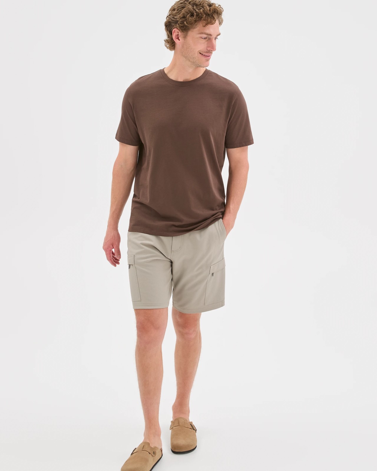 Hybrid Cargo Swim Boardshorts - Grey 2 of 6