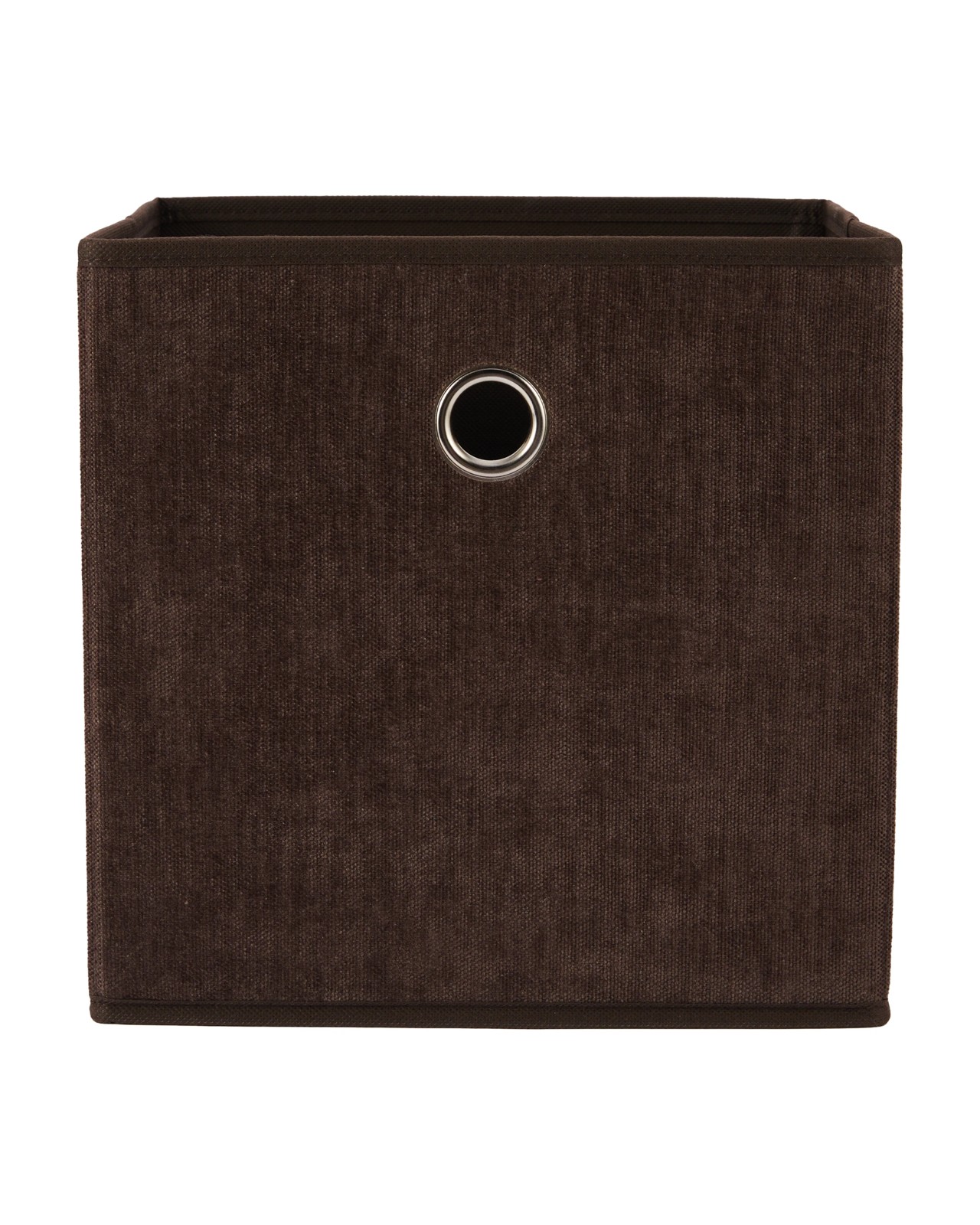 Anko Collapsible Storage Cube - Chocolate 2 of 5