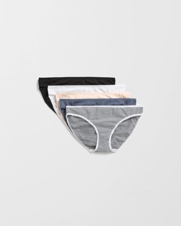 Womens Australian Cotton Blend Bikini Briefs 5 Pack