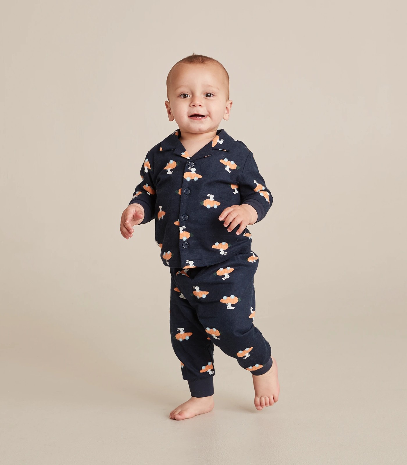 Baby Flannelette Cotton Pyjama Set Target Australia