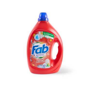 Fab Fresh Blossoms Liquid Laundry Washing Detergent 2L